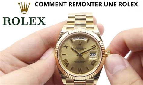 remonter sa rolex|Servicing your Rolex .